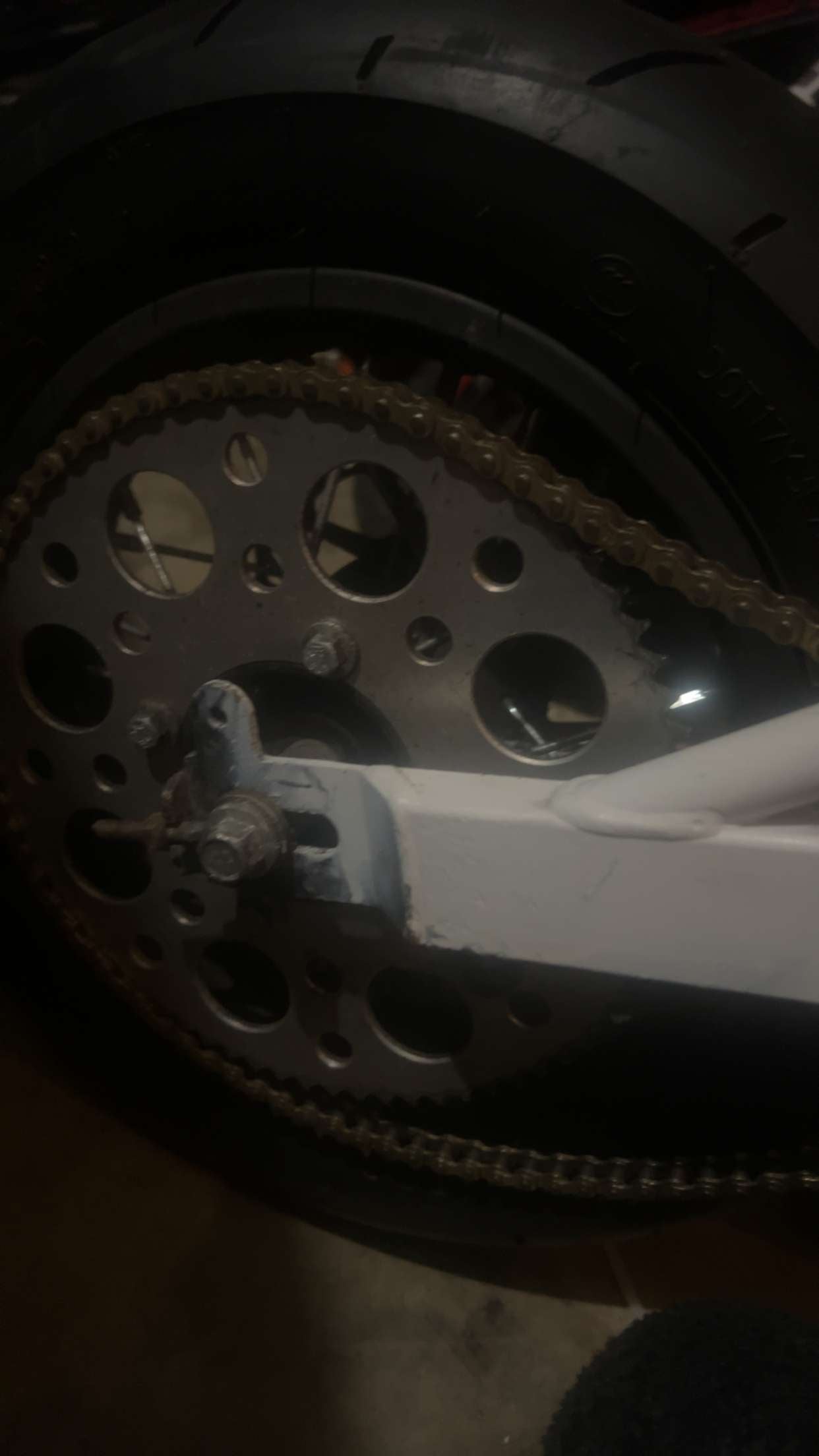 Gold/Sliver 35# chain 140 links