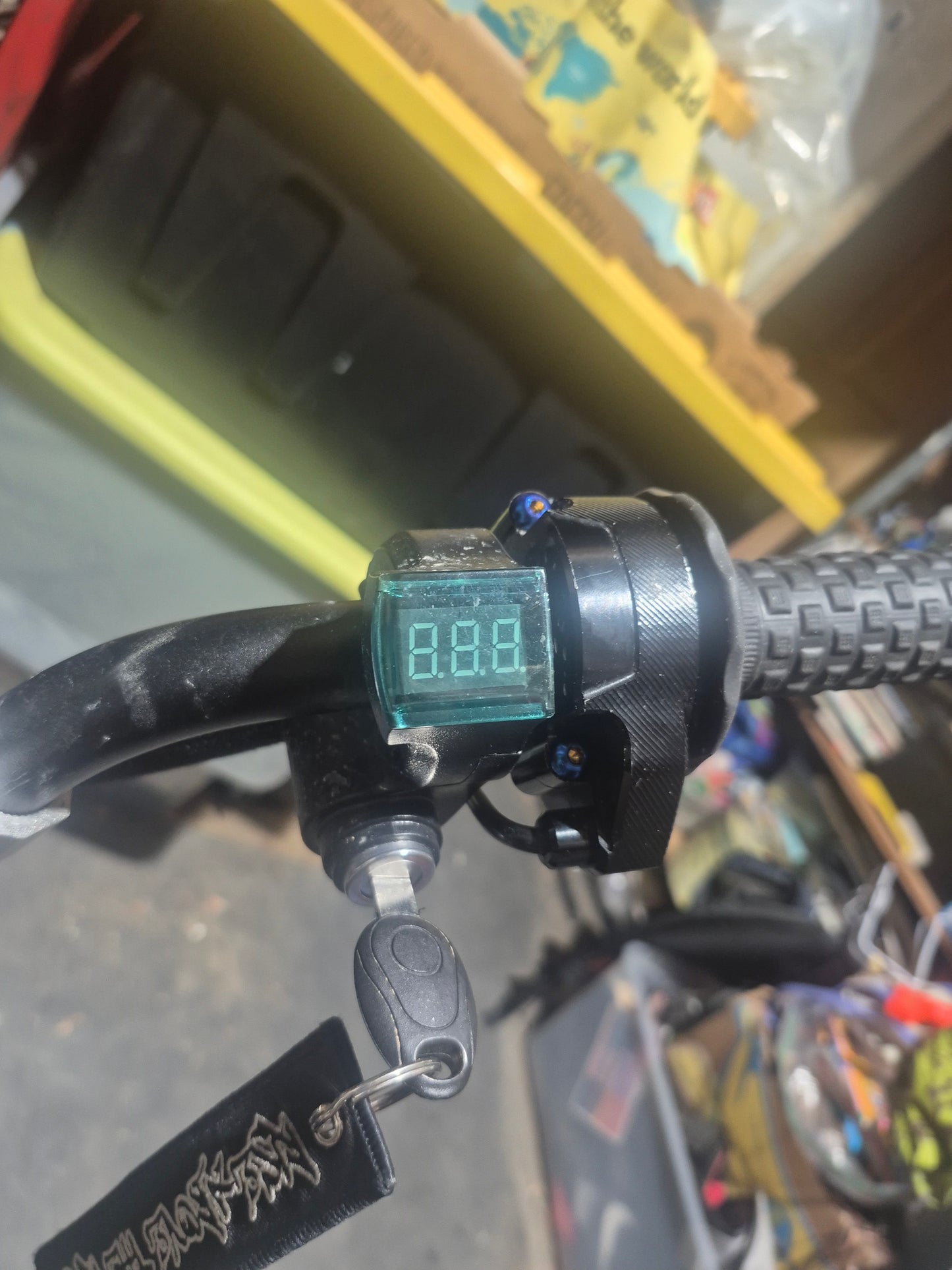 Surron throttle titanium bolts